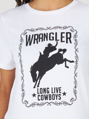 Women's Wrangler Short Sleeve Vintage Rodeo Graphic Tee