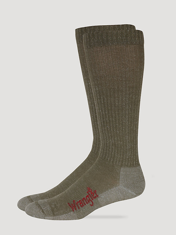 Men's Wrangler® Western Merino Wool Socks in Tan