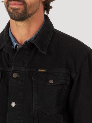 Wrangler&reg; Cowboy Cut&reg; Unlined Denim Jacket in Shadow Black