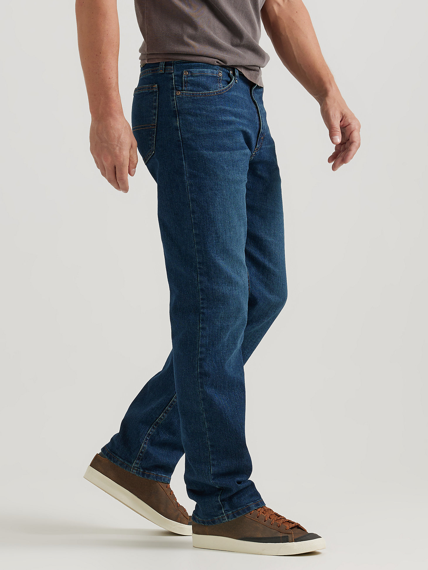 Men's Wrangler Authentics® Regular Fit Comfort Waist Jean in Rhodes alternative view 3