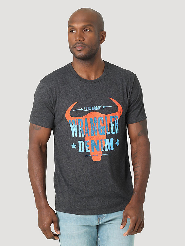 Men's Legendary Wrangler Denim Graphic T-Shirt
