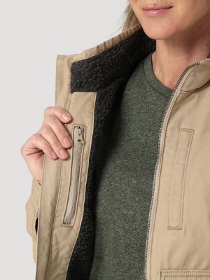 Womens canvas shop winter coat