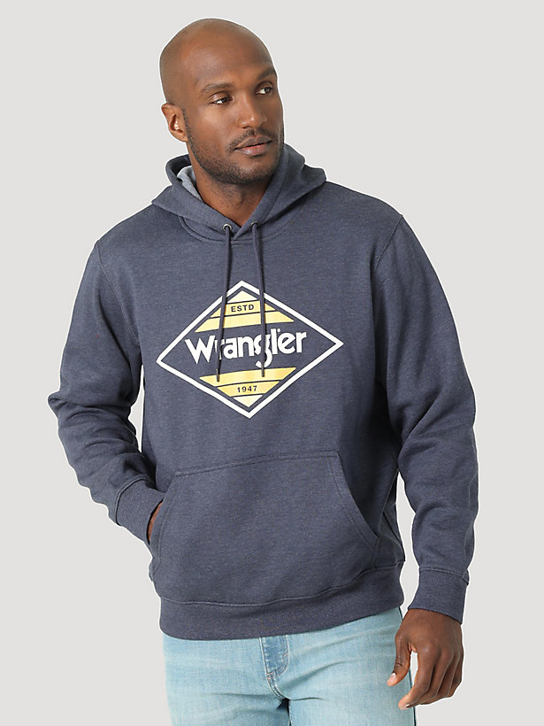 Men's Triangle Frame Logo Pullover Hoodie