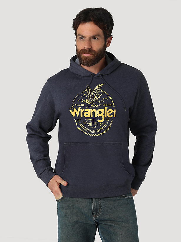 Men's Wrangler Trademark Crest Pullover Hoodie