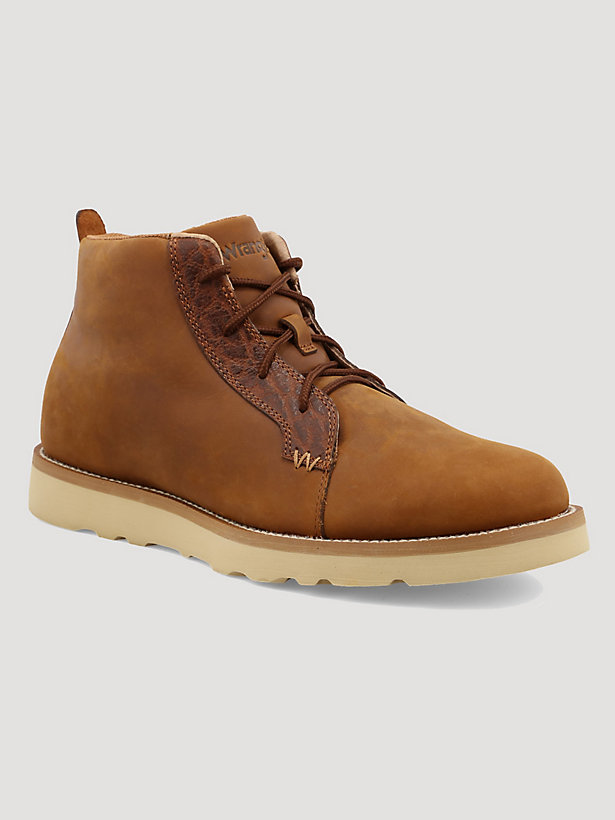 Men's Wedge Work Lace Up Boot