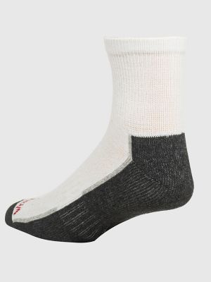 Men's Wrangler Cushioned Ankle Socks (6-Pack)