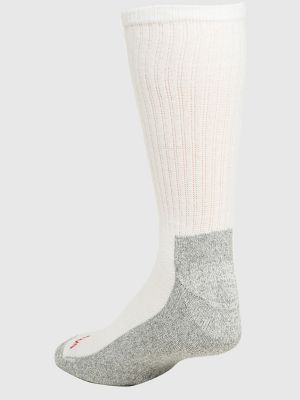 Men's Wrangler Performance Crew Work Socks (6Pack)