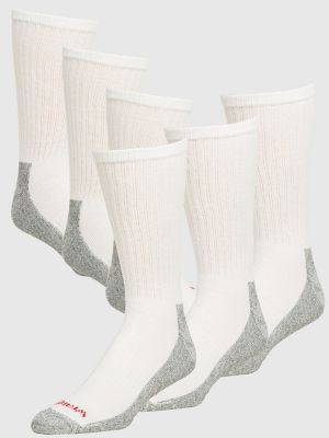 Men's Wrangler Cushioned Crew Socks (6-Pack)