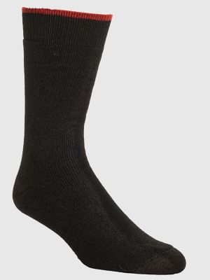 Men's Wrangler Mid-Weight Crew Work Socks (3-Pack)