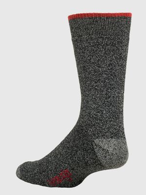 Mens Work Socks (3-Pack):Black:ONE SIZE alternative view