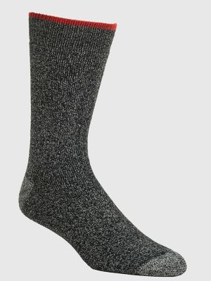Mens Work Socks (3-Pack):Black:ONE SIZE alternative view 2