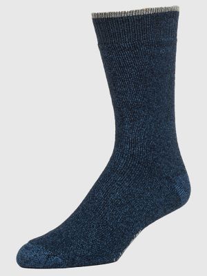 Men's Wrangler Mid-Weight Crew Work Socks (3-Pack)