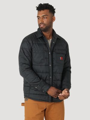 Insulated shirt sale jacket mens