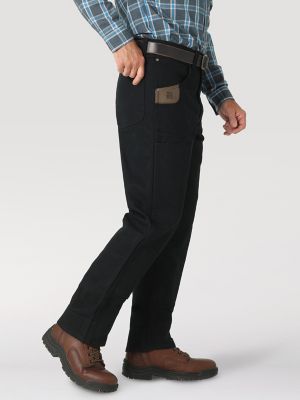 Black wrangler hot sale carpenter jeans