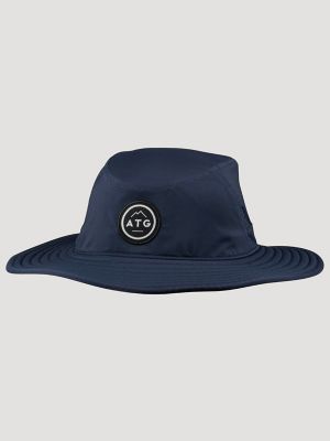 ATG Broad Brim Hat:Navy:ONE SIZE alternative view 3