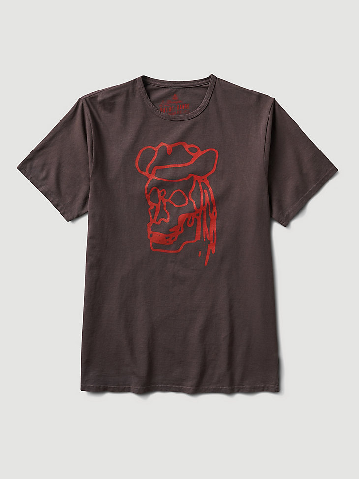 Roark x Wrangler® Ghostrider Crew T-Shirt in Charcoal main view