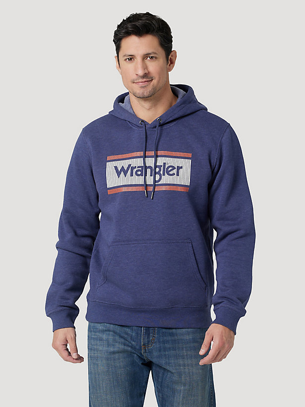 Men's Classic Wrangler Logo Tag Pullover Hoodie