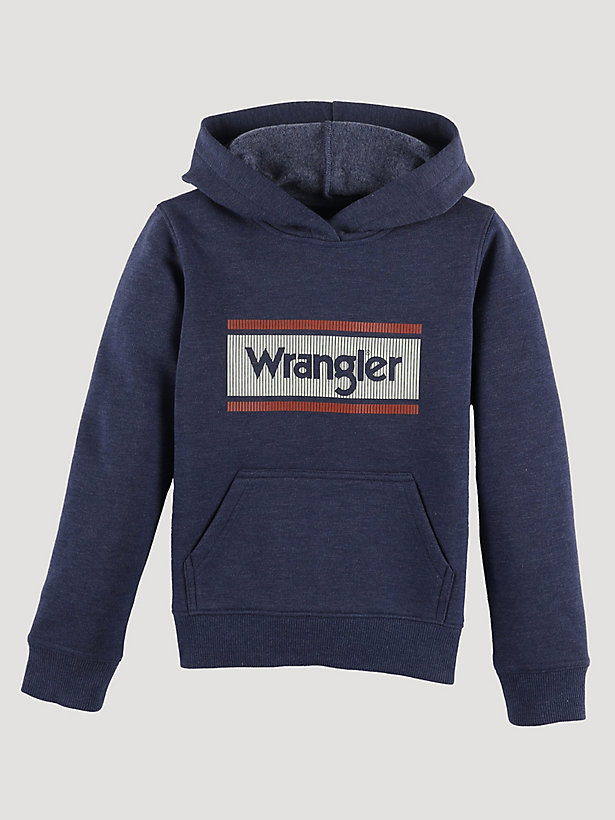 Boy's Classic Wrangler Logo Tag Pullover Hoodie
