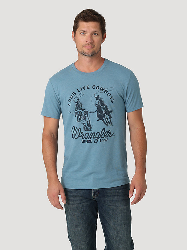 Men's Long Live Cowboys Graphic T-Shirt