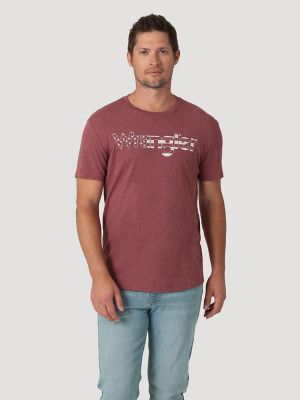 men's shirt with stars around neck