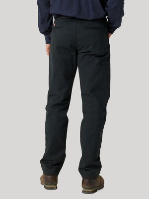 Wrangler Workwear Relaxed Straight Pant in Jet Black