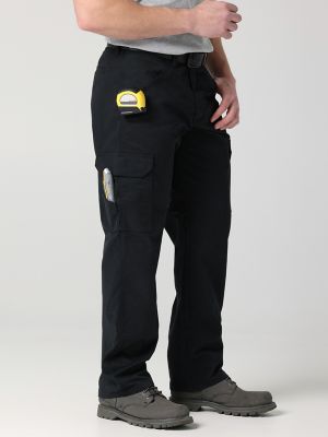 Wrangler Workwear Twill Cargo Pant in Jet Black