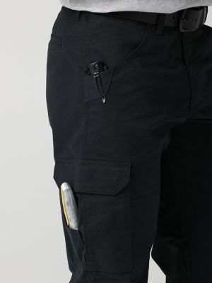 Wrangler Workwear Twill Cargo Pant in Jet Black