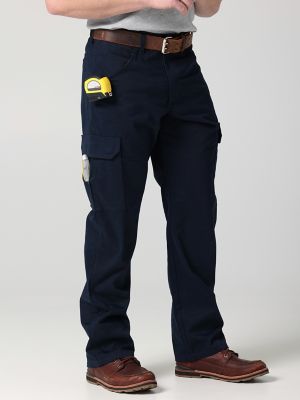 Wrangler Workwear Twill Cargo Pant in Dark Sapphire