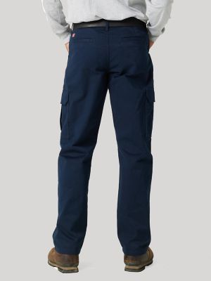 Wrangler Workwear Twill Cargo Pant in Dark Sapphire