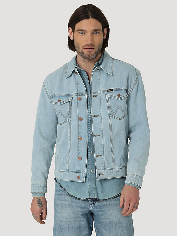 Men's Heritage Anti-Fit Jacket in Icy Blue