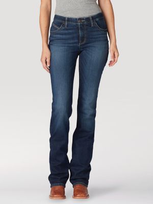 Womens Wrangler® Ultimate Riding Jean Willow Mid Rise Bootcut Womens Jeans Wrangler®