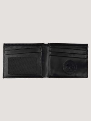 Wrangler Men's Leather Bifold Wallet