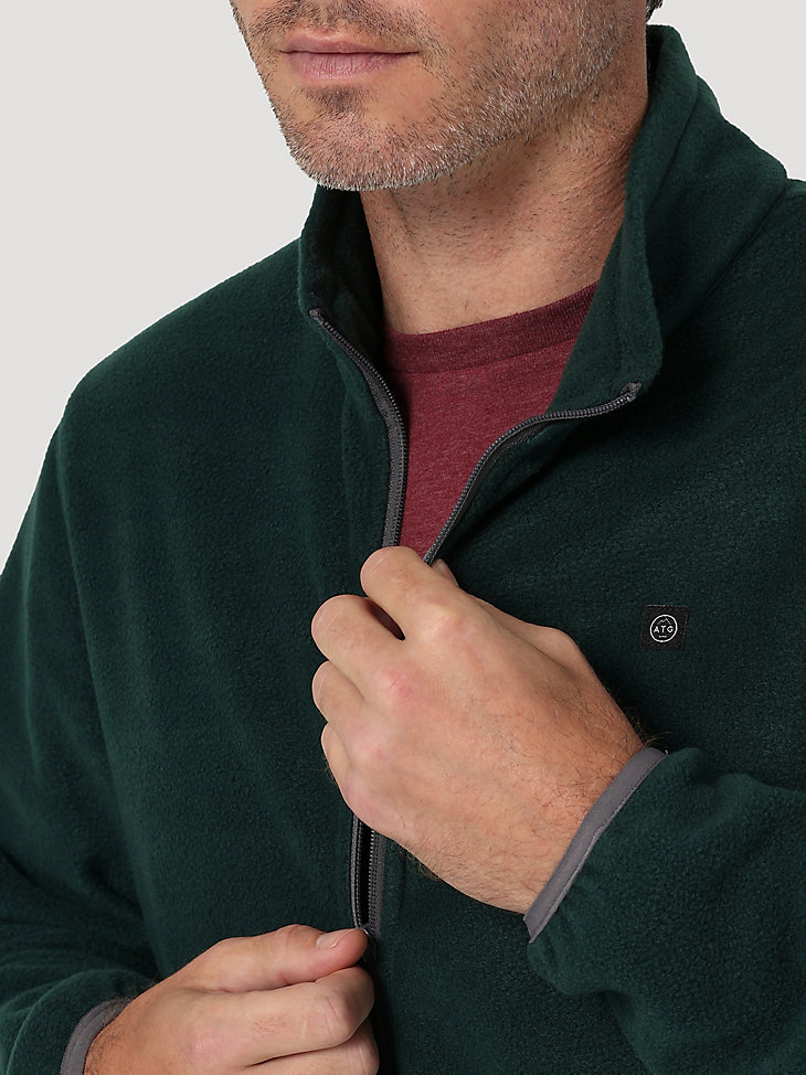 ATG By Wrangler™ Men's Fleece Jacket in Ponderosa Pine alternative view 2