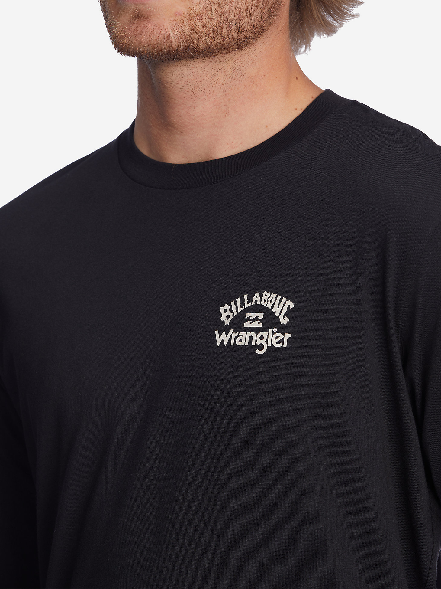 Billabong x Wrangler® Men's Rancher Shirt in Black alternative view 2