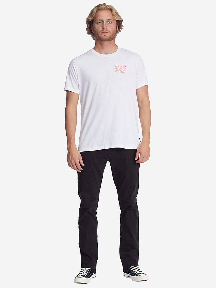 Billabong x Wrangler® Men's Rancher Horizon Graphic T-Shirt in White alternative view 4
