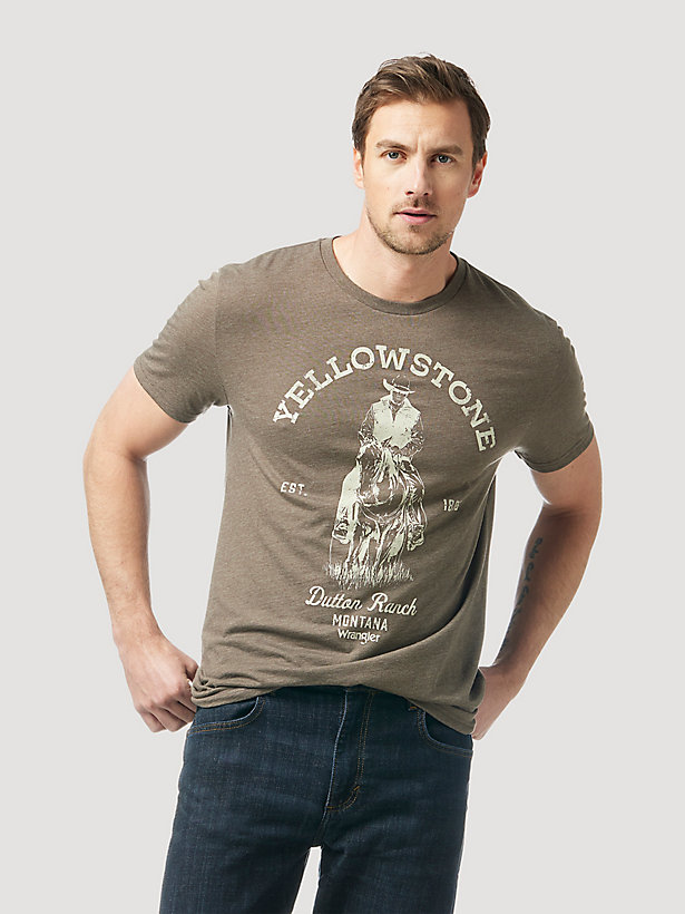 Wrangler x Yellowstone Men's Cowboy T-Shirt