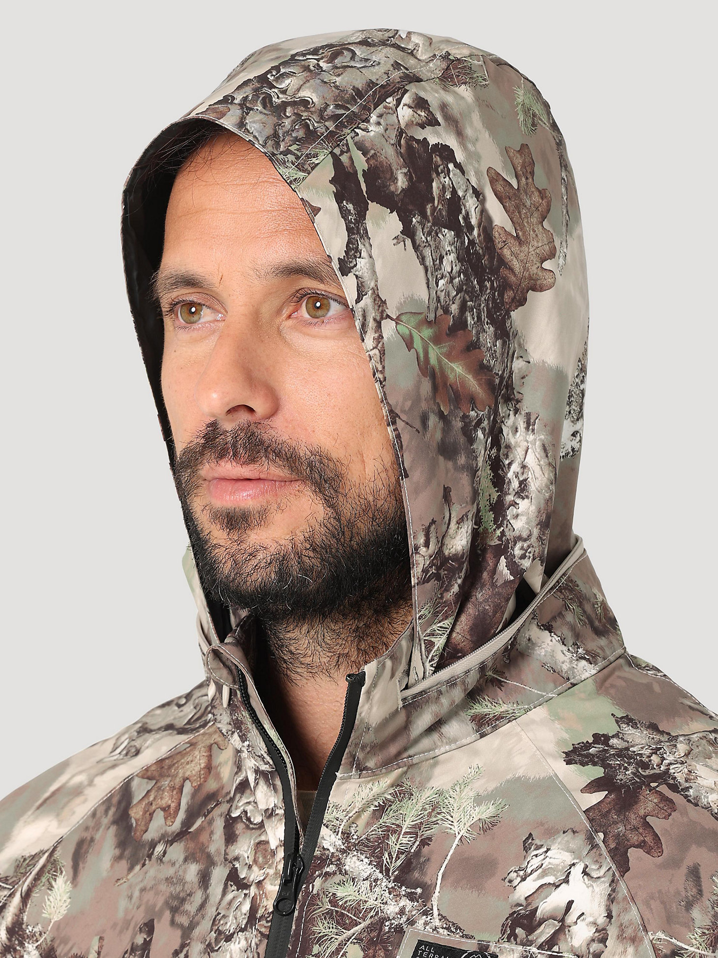 ATG Hunter™ Men's Rain Jacket in Warmwoods Camo alternative view 9