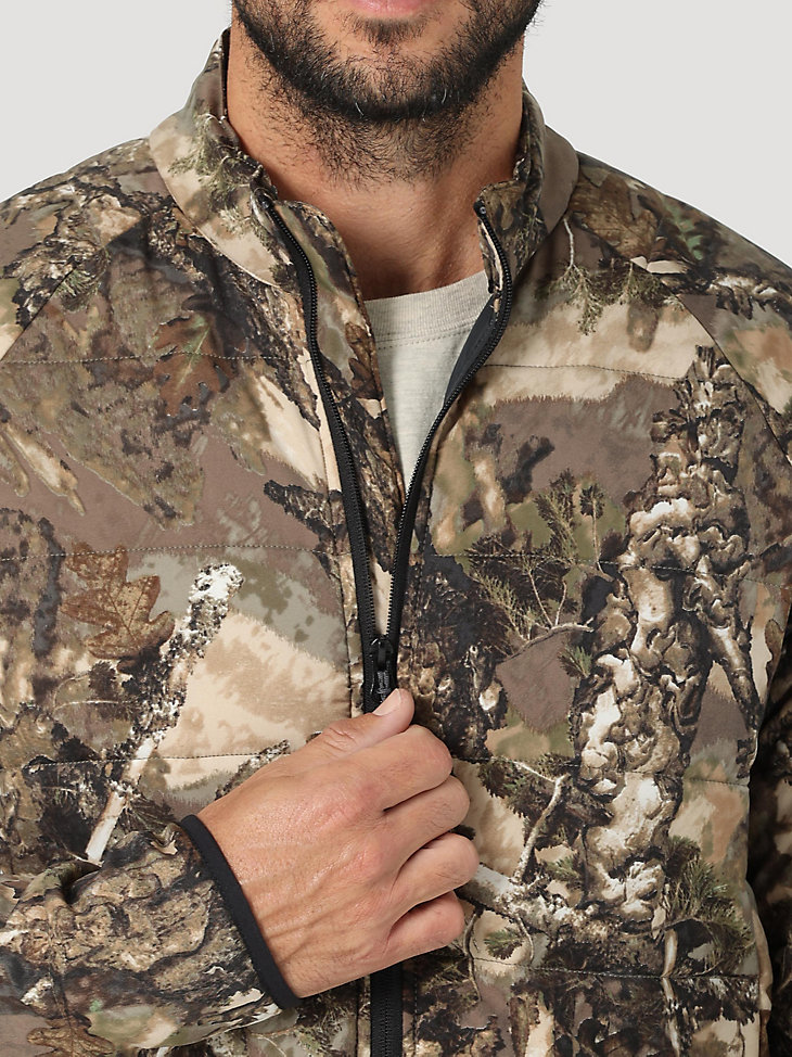 ATG Hunter™ Mid Layer Camo Jacket in Warmwoods Camo alternative view 2