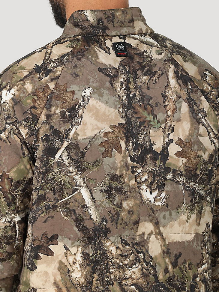 ATG Hunter™ Mid Layer Camo Jacket in Warmwoods Camo alternative view 3