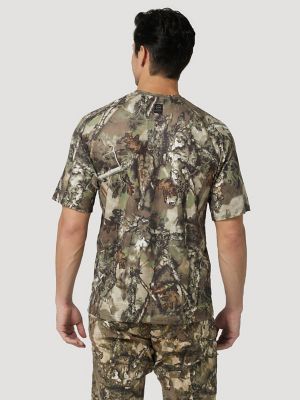 Wrangler Hunter Mens Performance Shirt Warmwoods Camo Size XL/LRegular