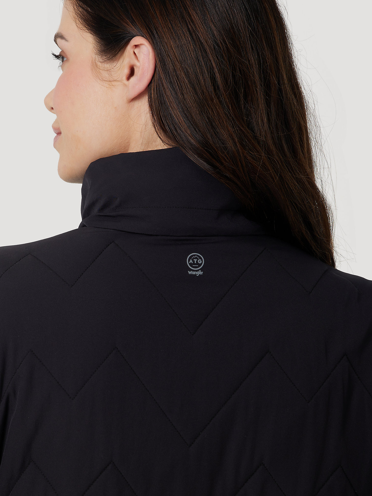 ATG Womens Packable Quilted Jacket:Jet Black:XXL alternative view 8