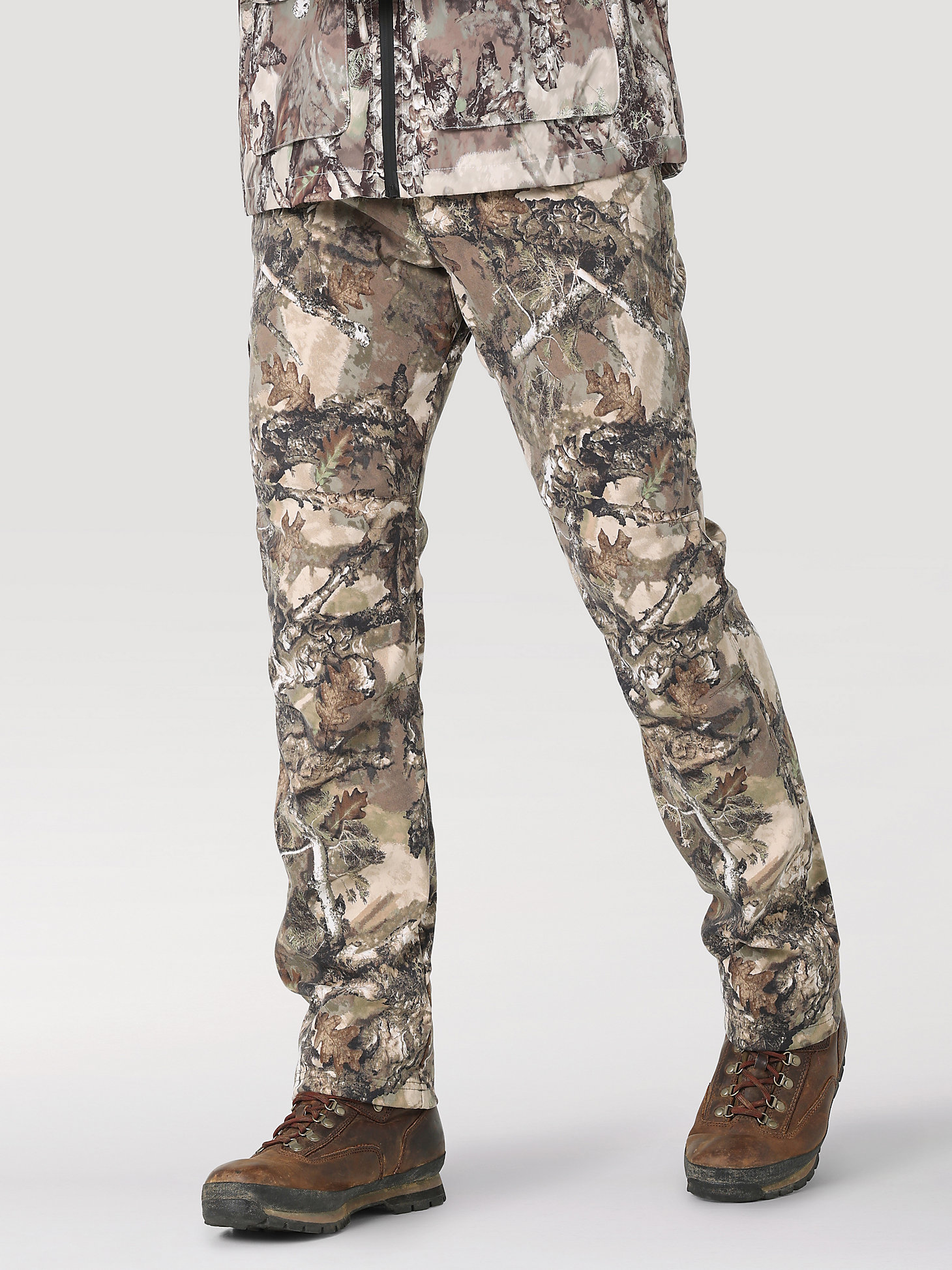 ATG Hunter™ Men's Fleece Lined Utility Pant in Warmwoods Camo alternative view 1