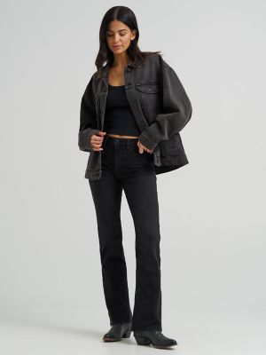 Women's Boyfriend Denim Shirt | Light Wash Denim | Wrangler®