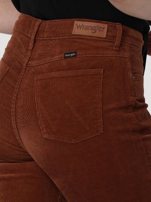 Women's Boot Leg Corduroy Pants
