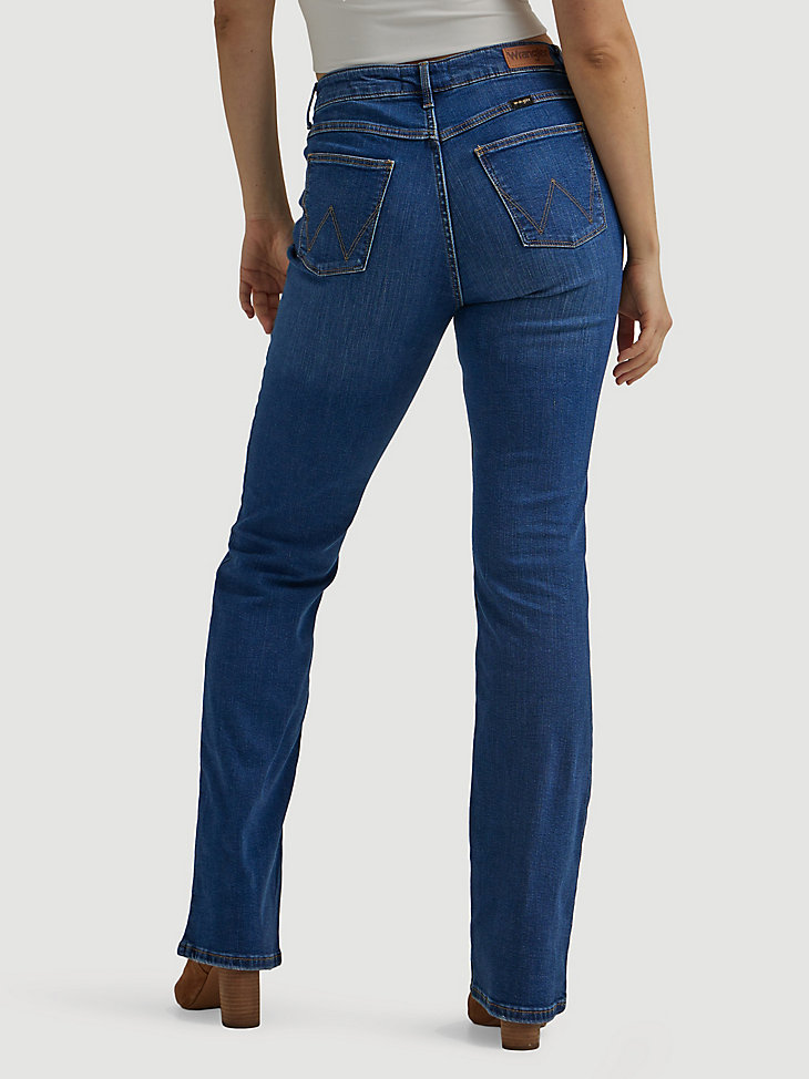 Women's Wrangler® High Rise Bold Boot Jean in Medium alternative view