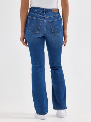 Women's Wrangler® High Rise Bold Boot Jean in Medium