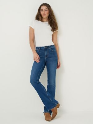 Women's Wrangler&reg; High Rise Bold Boot Jean in Medium alternative view 4