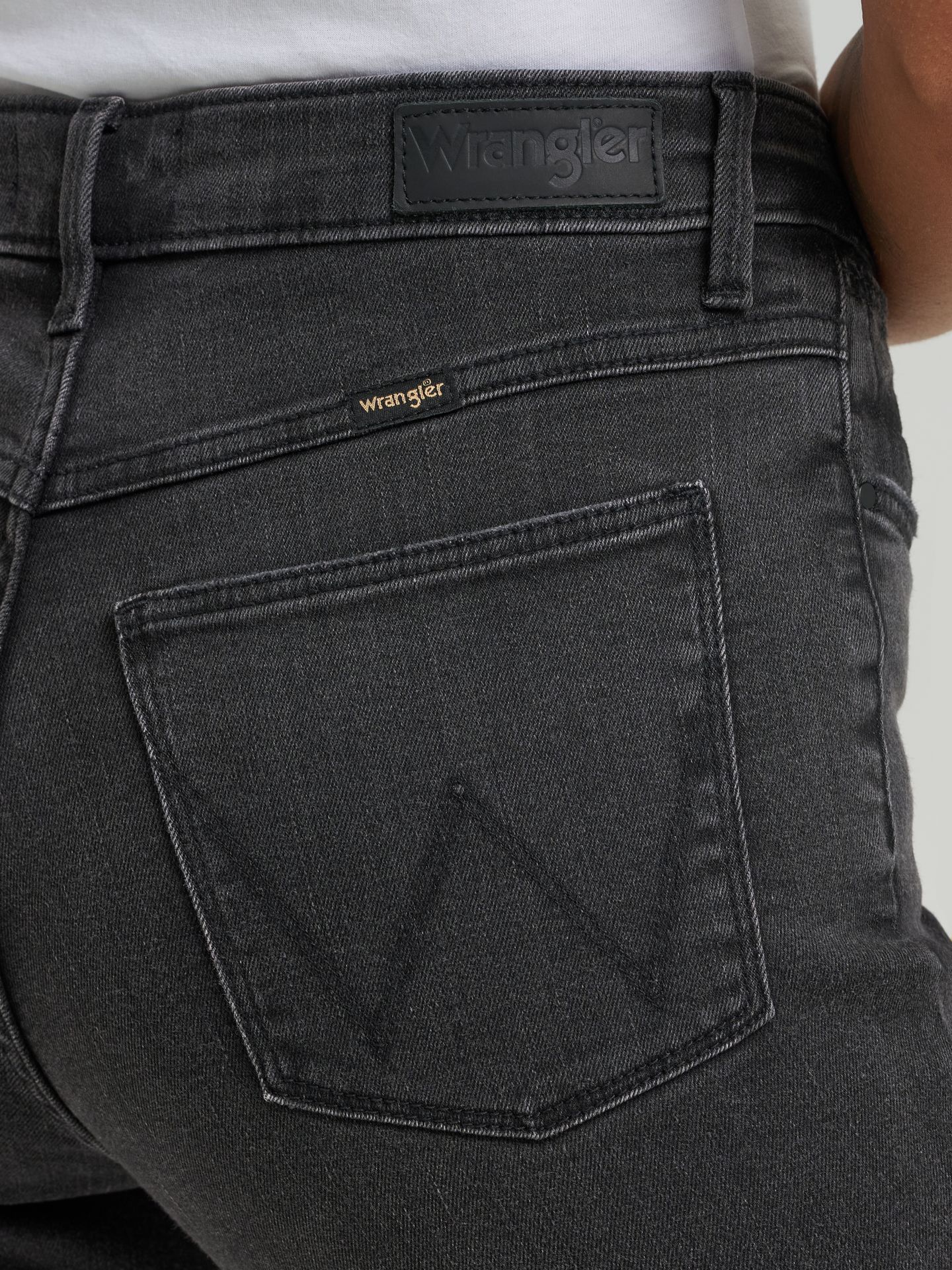 Женские джинсы Wrangler Fierce Flare Jean, цвет: Чёрный — фото 3