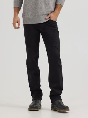 Men's Regular Fit Flex Jean in Black