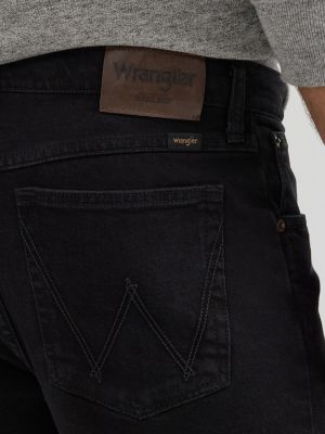 Mens Regular Fit Flex Jean:Black:34:30 alternative view 4